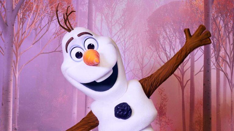 meet olaf disneyland paris