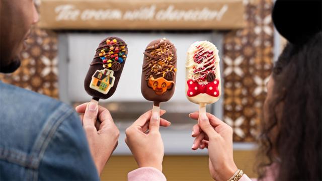 ice cream creations disneyland paris