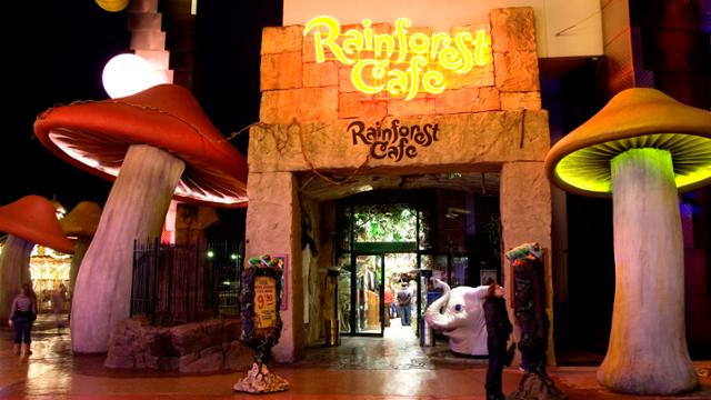 Rainforest Café disney village paris