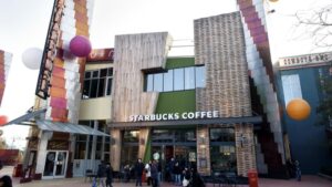 starbucks coffee disney village paris