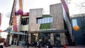 starbucks coffee disney village paris