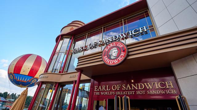 earl of sandwich disney village